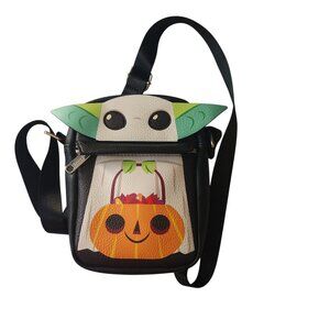 BRAND NEW Star Wars Mandalorian Grogu Trick or Treat Ghost Crossbody NWT